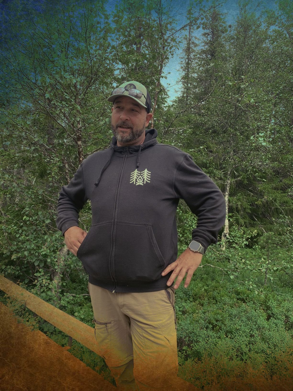 Jon Duri Tall im Wald